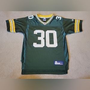Vintage Reebok NFL Green Bay Packers Replica Ahman Green #30 Jersey Youth Large